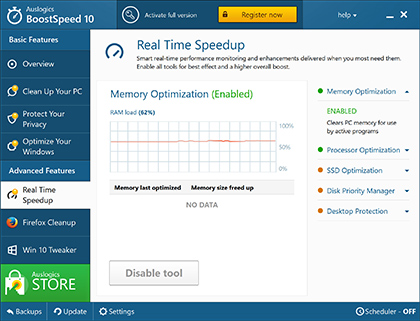 Auslogics BoostSpeed