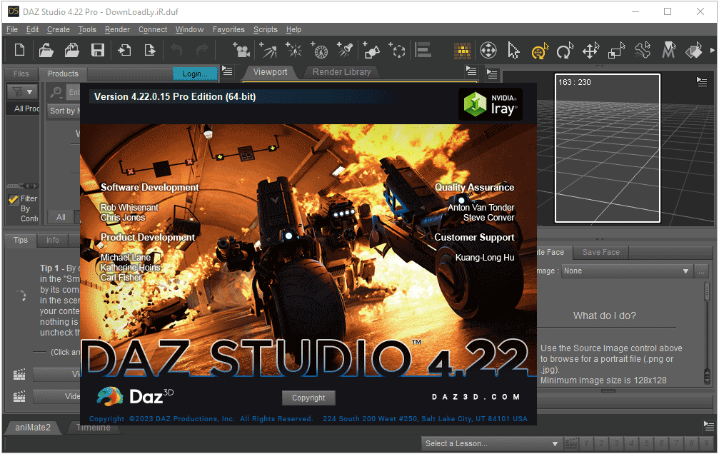 DAZ Studio Professional