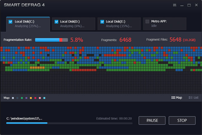 IObit Smart Defrag Pro