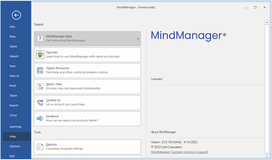 Mindjet MindManager 