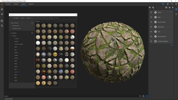 Adobe Substance 3D Sampler 