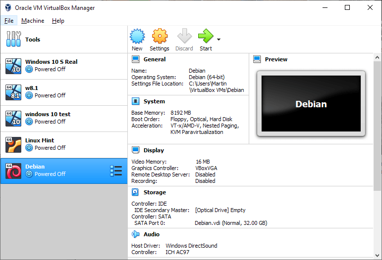 VirtualBox