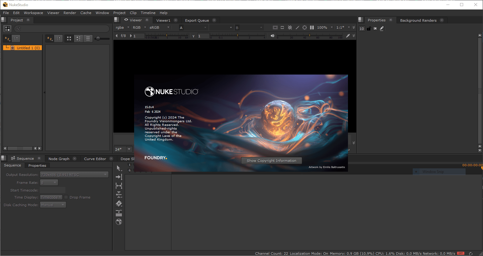 The Foundry Nuke Studio